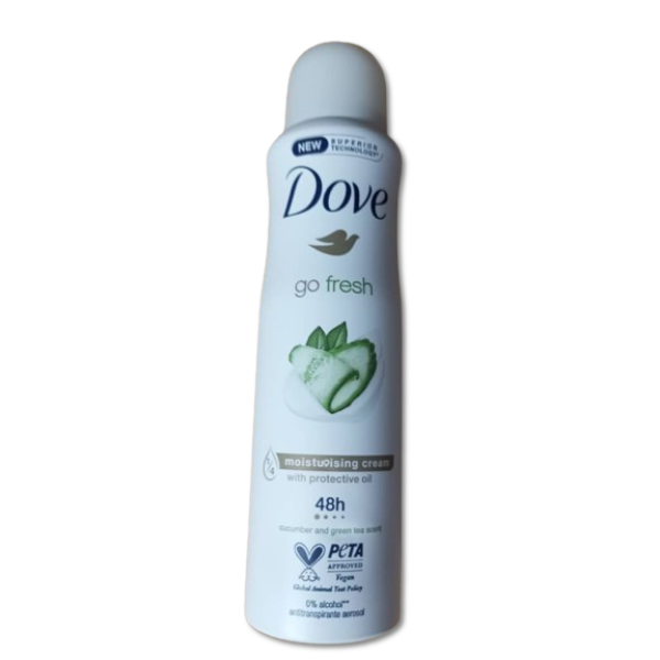 Desodorante Dove Go Fresh Pepino y Té Verde